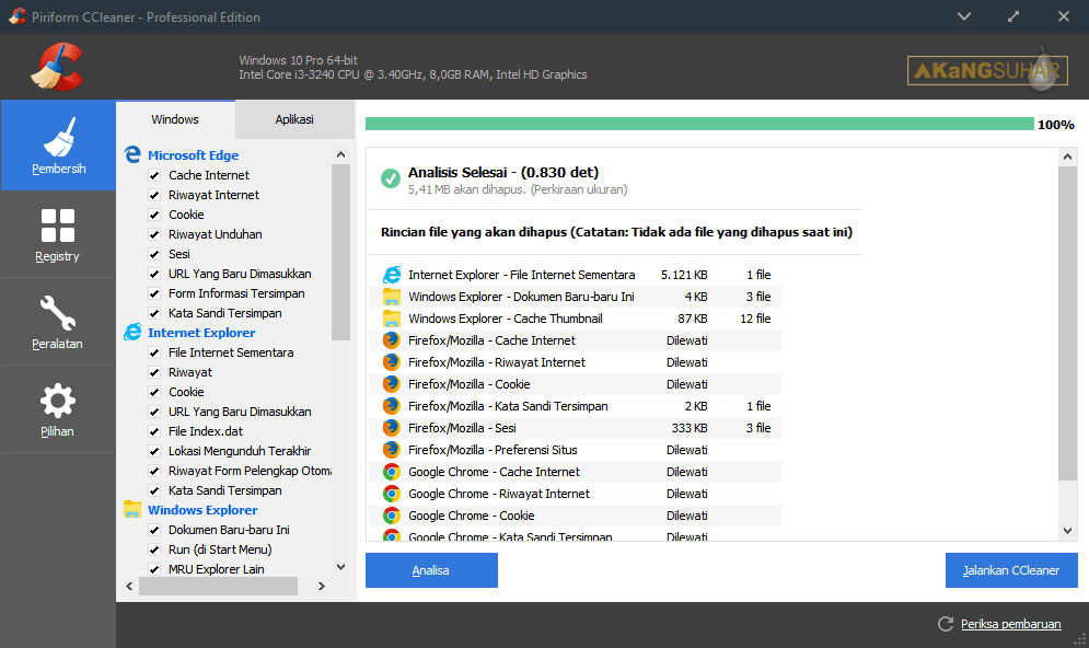 Free version of ccleaner